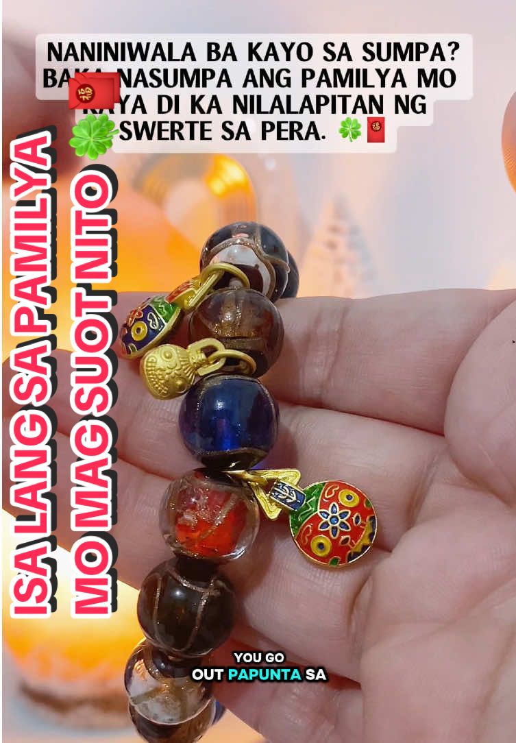 Three eating beast, isa lang sa pamilya mo mag suot nito pra mawala ang sumpa at maging maswerte sa kaperahan at good health #bracelet #luckycharm #familycharm #bracelet #fengshui 