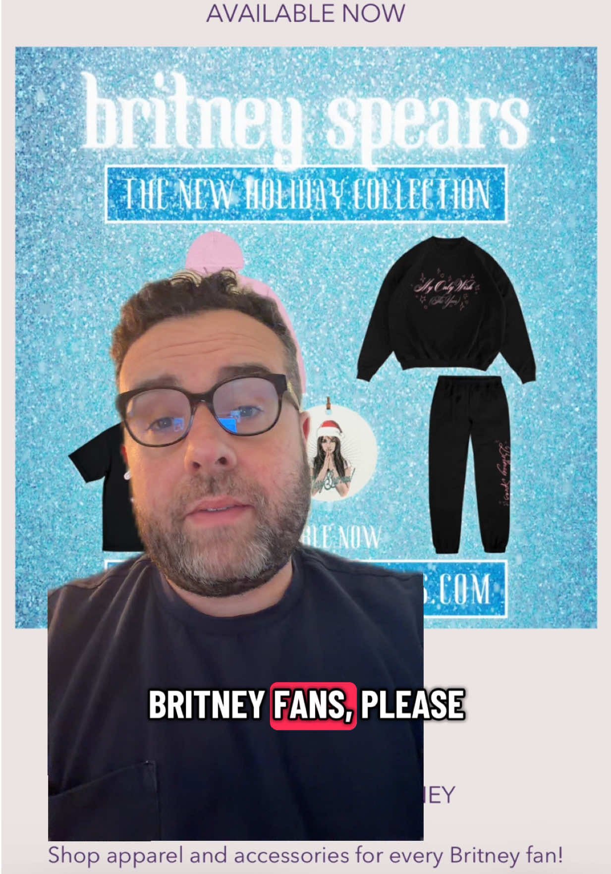 Team Britney is absolutely wild for this cash grab… #britneyspears #holidayshopping #britney #freebritney #justiceforbritney 
