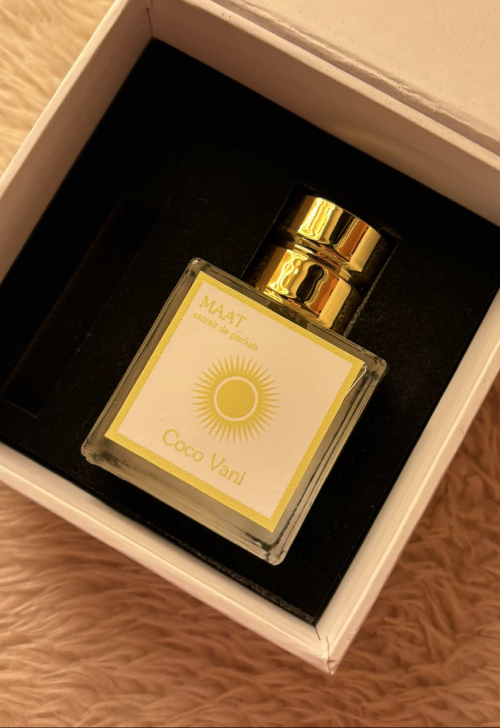 Reviewing Coco Vani from @Maat Parfums  a vanilla powder matiere dupe  #perfumetok #perfumerecommendations #perfumedupe #productreview #creatorsearchinsights 