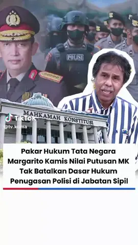 🔥 PROF MARGARITO: Penempatan Polisi di Luar Polri SAH TOTAL! Undang-Undang Masih Kuat Berlaku! 🔥 Prof. Margarito Kamis tegaskan loud and clear! 🚨 Penugasan anggota Polri di luar institusi Polri SAH secara hukum karena UU No. 2/2002 Pasal 28 masih berlaku penuh! Selama ada permintaan resmi instansi, disetujui kementerian, dan ditetapkan Kapolri — penempatan itu legal, konstitusional, dan diperlukan negara! 🇮🇩 Putusan Mahkamah terbaru? ❗ Nggak mengubah dasar hukumnya. Aturannya tetap kuat! Polri hadir di instansi strategis untuk memperkuat pelayanan publik dan keamanan nasional. 💪🔥 #Polri #HukumIndonesia #ProfMargarito #UUPolri #faktahukum 