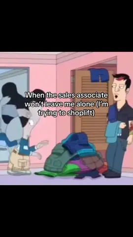 Why am I being profiled bro#fyp #americandad #roger #shoppinghaul 