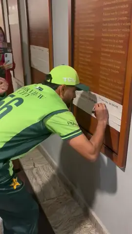 Babar Azam write his century today #viral #cricketlover #fypage ###babarazam #searchinsightcreators 