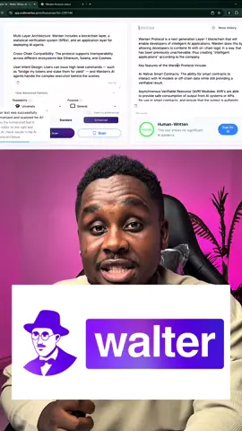 Everyone’s using AI now and honestly, you can tell.   That stiff, robotic tone gives it away every time.   That’s why I run all my AI drafts through walterwrites.ai #walterwrites #walterwritesai #student #schoollife #decotechie 