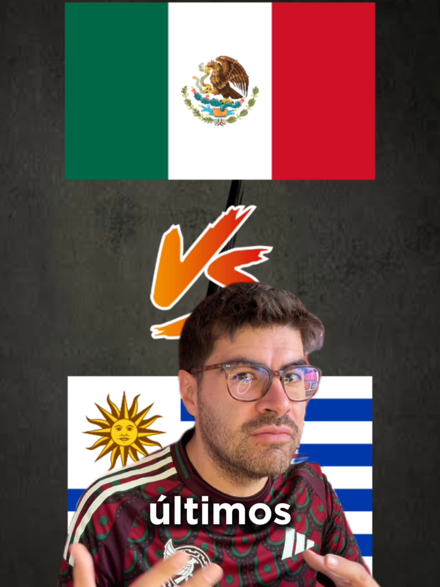 ¡México 🇲🇽 🆚 Uruguay 🇺🇾!  @armandalejandre 💪 #másacciónmásdiversión🔥