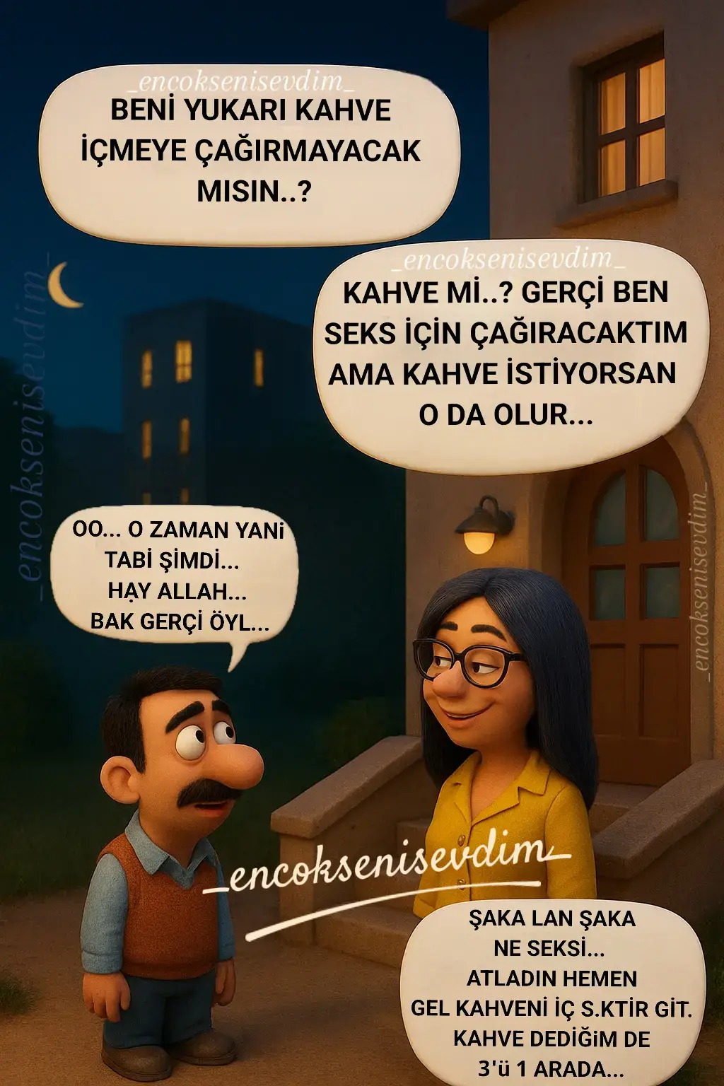 #KomikPaylaşım #keşfetbeniöneçıkart #encoksenisevdim #beklenti #mizahtiktok 