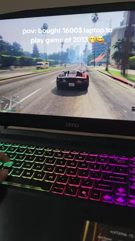 GTA With RTX on is something else 🙌 #gta5 #famous #relateable #dream #msi 