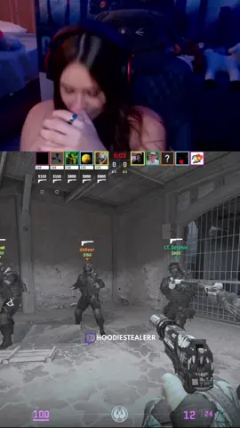 He said what’s up Fellas… RIGHT?! 🥹😭  #wickedforgood #cs2 #GamerGirl #viral #gamingclips 