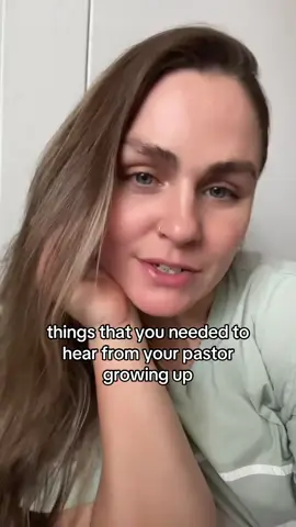 Things I needed to hear… #religioustrauma #deconstruction #exvangelical #christian 