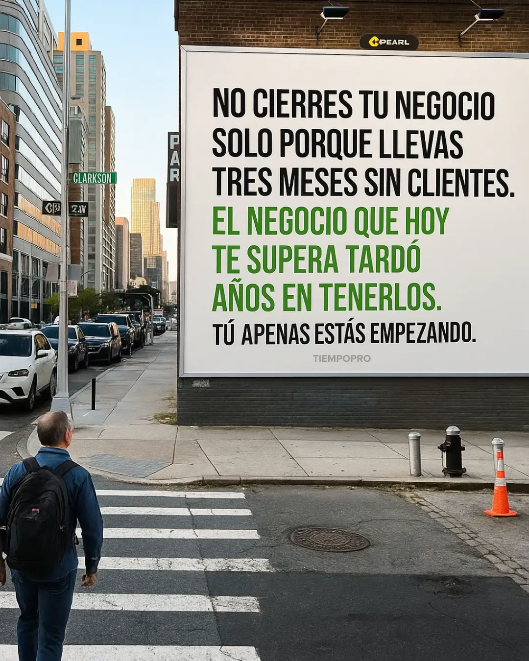 CONSEJO PARA TÍ EMPRENDEDOR@. Tu proceso no se puede medir en semanas cuando tu visión es de años. Muchos emprendedores abandonan justo antes de empezar a ver los frutos de todo su esfuerzo, solo porque no ven resultados inmediatos. Pero la realidad es que ningún negocio exitoso nació siendo un gigante. Detrás de cada marca que hoy admiras hay una historia de perseverancia, caídas, aprendizajes y constancia. Si hoy no tienes clientes, no significa que tu negocio no funcione, sino que aún estás en la etapa más importante: construir los cimientos. Esta etapa es donde se forman las habilidades, las estrategias y la mentalidad que necesitas para sostener tu crecimiento a largo plazo. Nadie construye un imperio en tres meses, pero sí en tres años de trabajo disciplinado, mejora continua y decisiones inteligentes. Compara menos y trabaja más en tu visión. El enfoque y la paciencia son las mejores herramientas de un emprendedor con metas claras. Tu momento llegará, pero solo si decides seguir adelante cuando otros se rinden. No te detengas ahora. Estás más cerca de lo que crees.