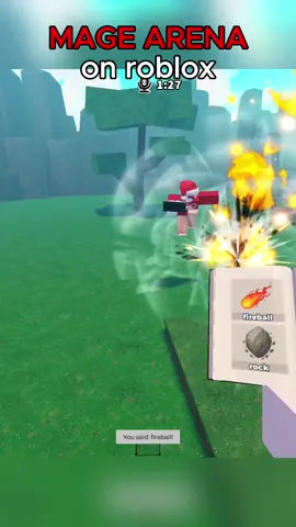 Game name: Wizard arena #roblox #magearena #robloxvc #funny #fyp 