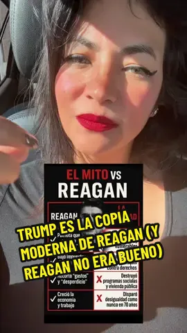 TRUMP ES LA COPIA MODERNA DE REAGAN (Y REAGAN NO ERA BUENO)