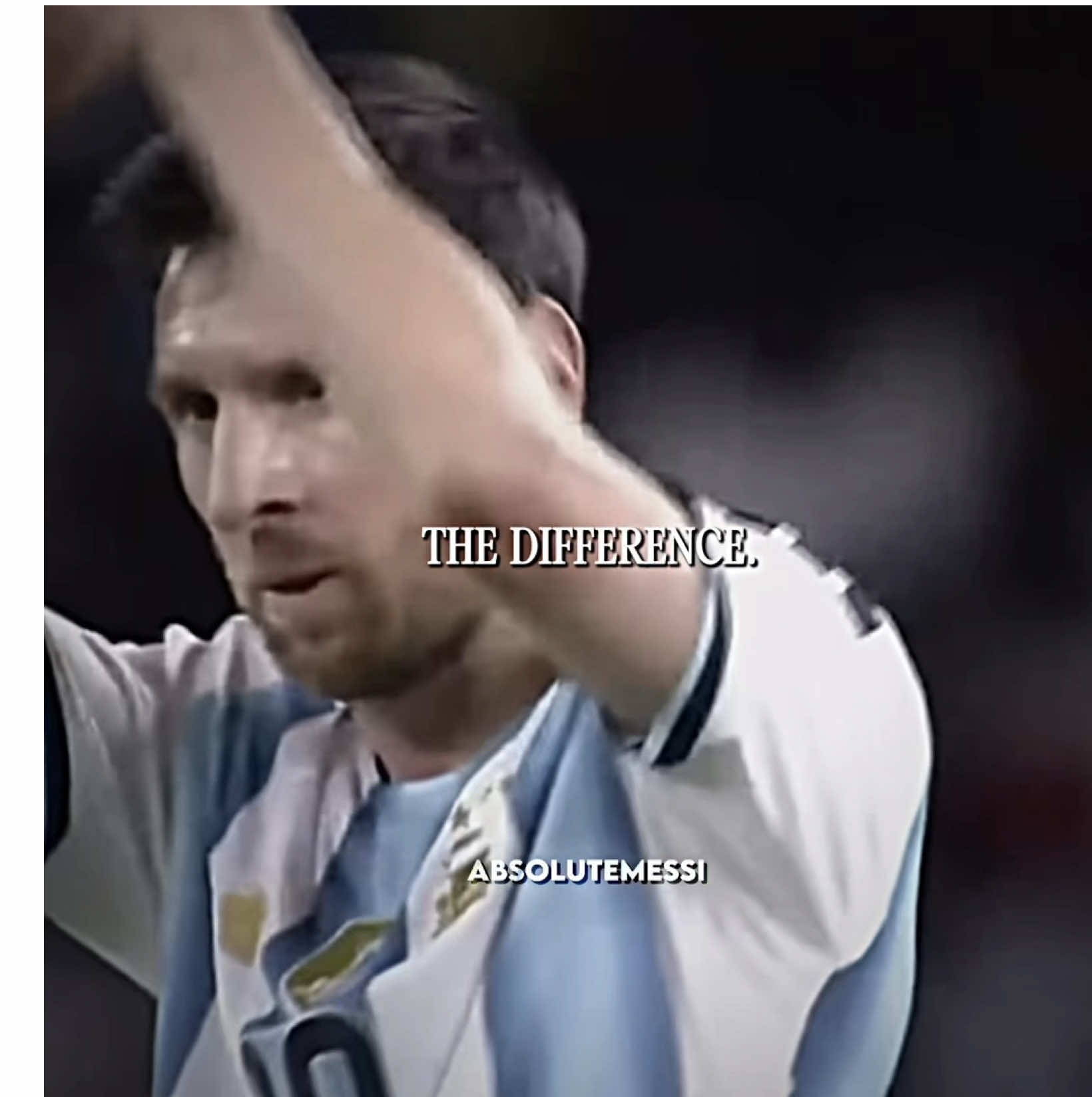 The Difference…Always Messi🐐🇦🇷 | #lionelmessi #argentinavsangola #ronaldoredcard #portugalvsireland #edit