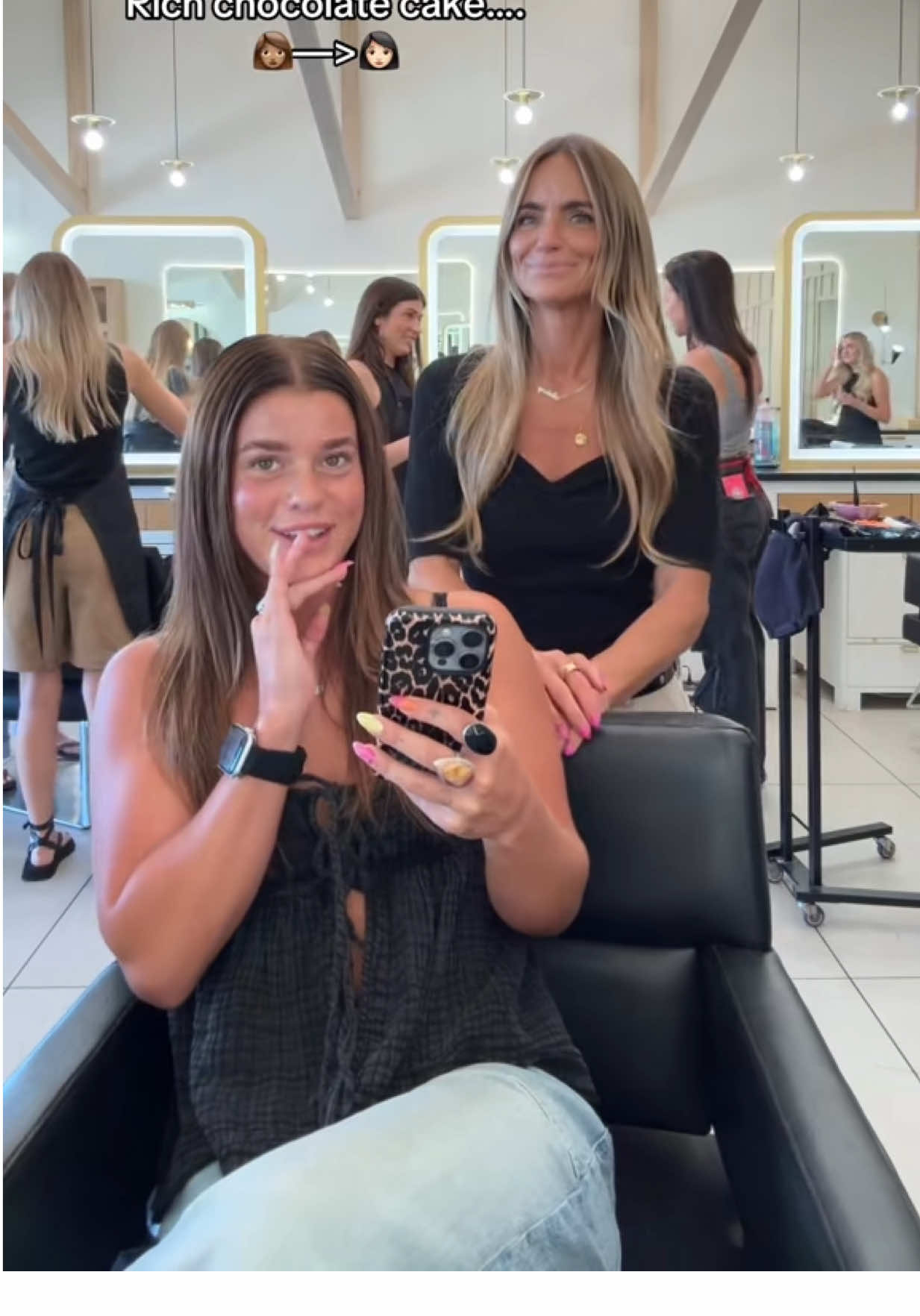 Team of assistants for the win  #hairextensions habiteducation.com habitshop.com habit shop.com