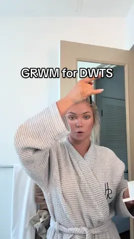 My first ever DWTS was so fun #dwts #dancingwiththestars #grwm 