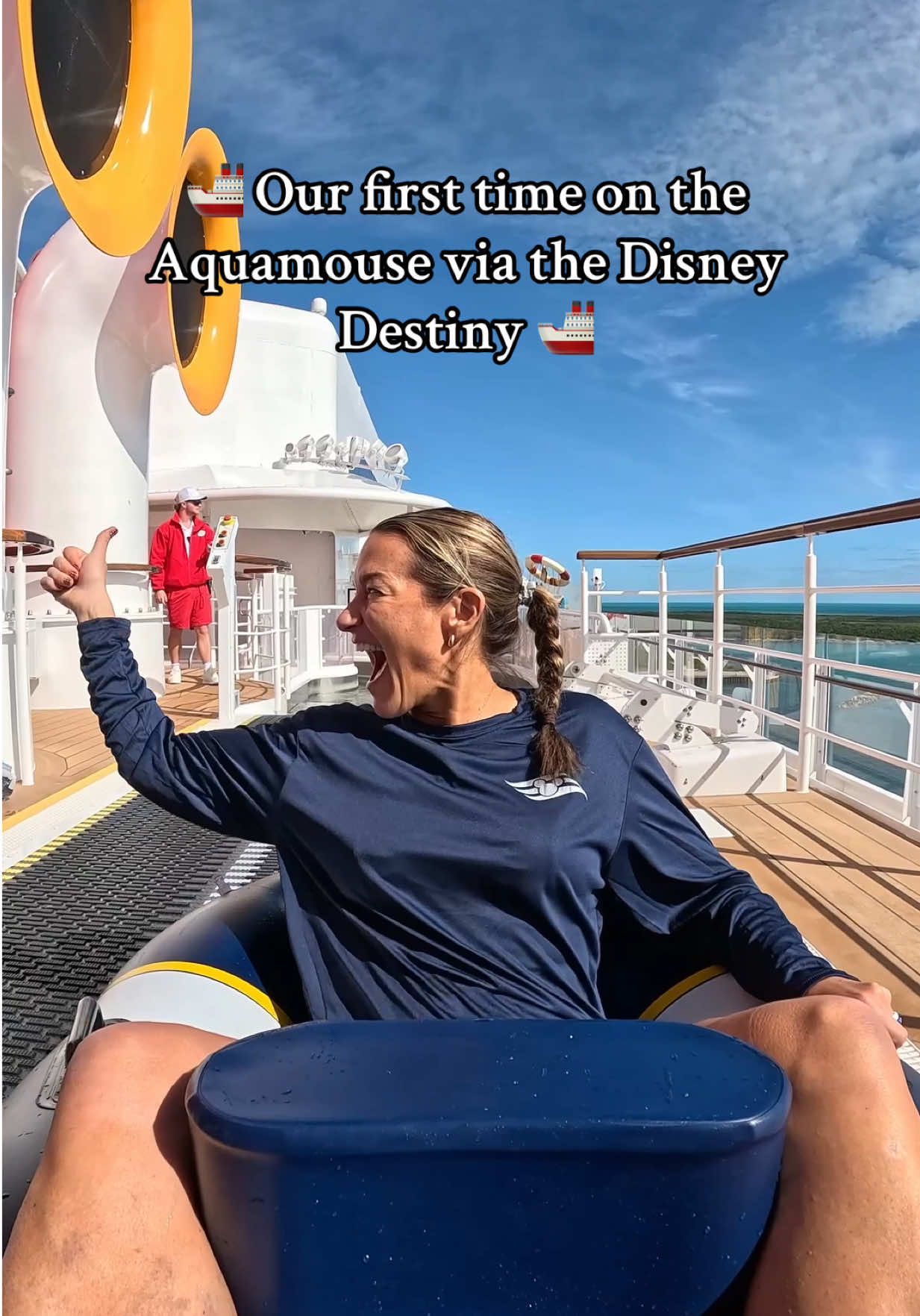 Our first Disney Cruise experience was chefs kiss 🤌🏼  Can’t wait to show you more! Thank you @Disney Parks #disneycruise #disneydestiny #familytravel #momlife