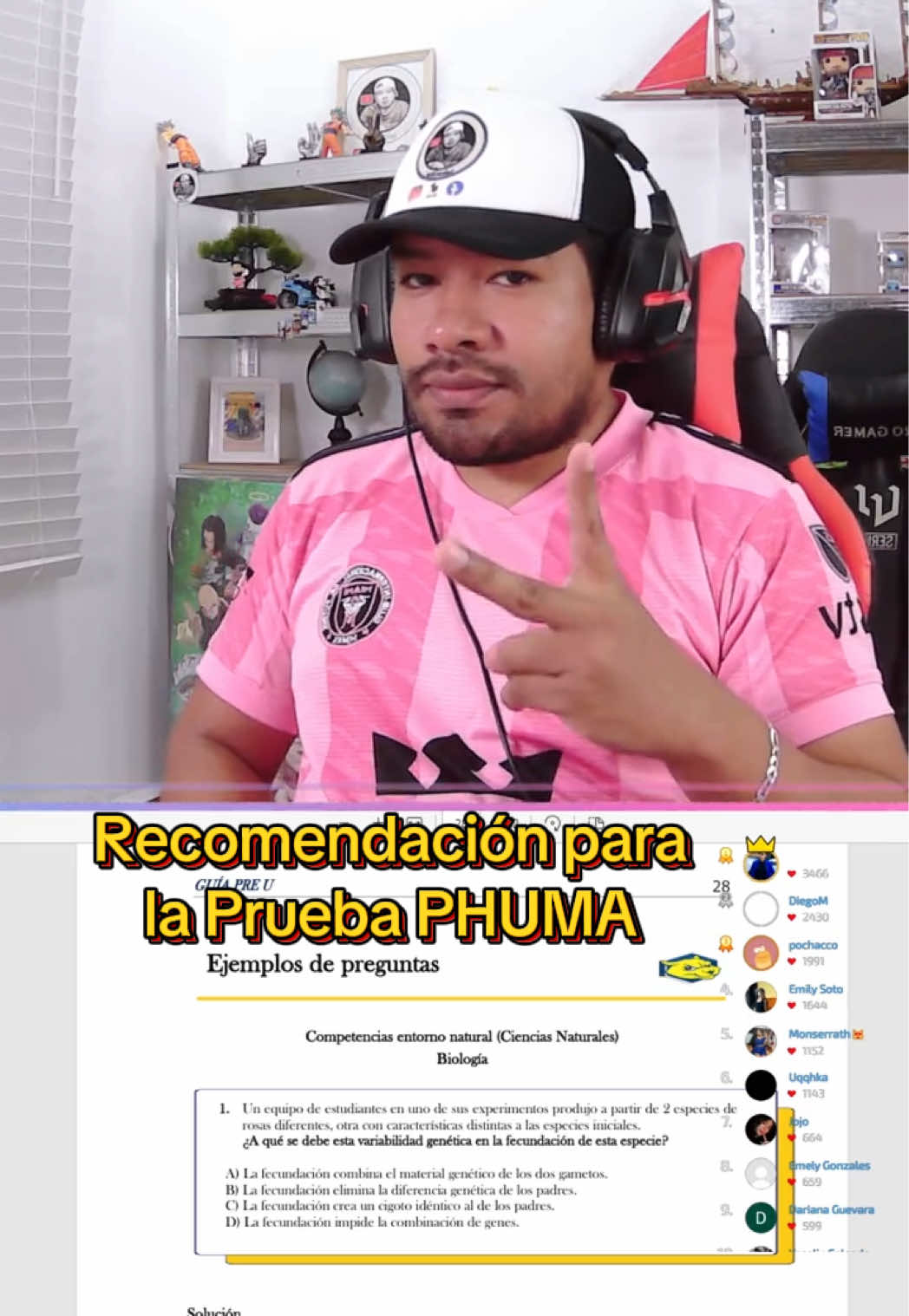 Recomendación para la Prueba PHUMA 👌🏼 #examen #admision #phuma #unah #matematicas 