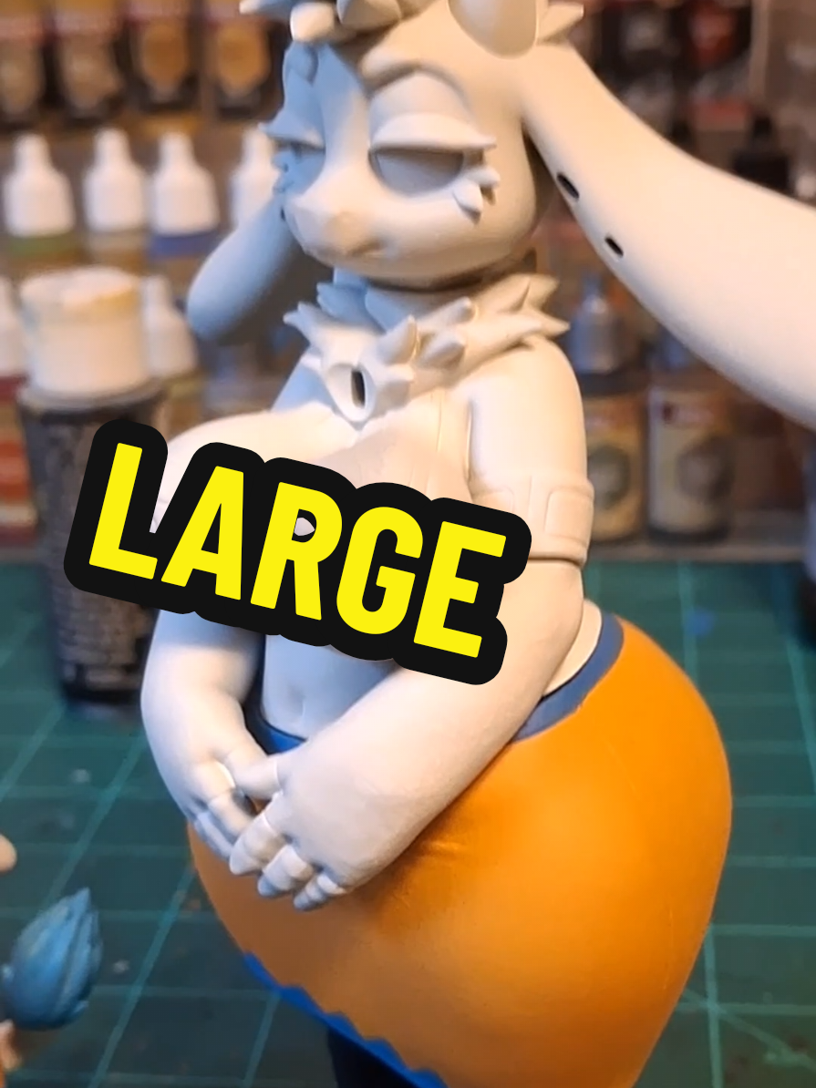 Might have printed it a little too big  #3dprinting #atlyss #undertale #deltarune #warhammer40k 