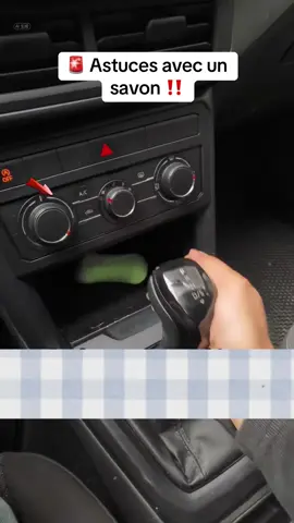 90% des conducteurs en France ne connaissent pas c’est astuces avec un savon‼️ Toi aussi tu garde un savon dans ta Peugeot ?#voiturefrançaise #renaultcar #autofrance #Paris #astucesfrançais 