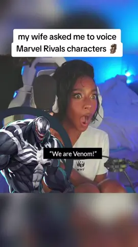 my wife summoned me to voice Marvel Rivals characters 🗿 @aliyawill #voiceacting #couple #voiceactor #marvelrivals #marvel 