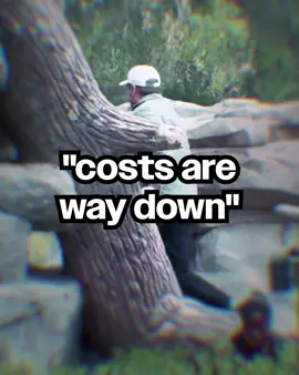 spoiler: costs are NOT down