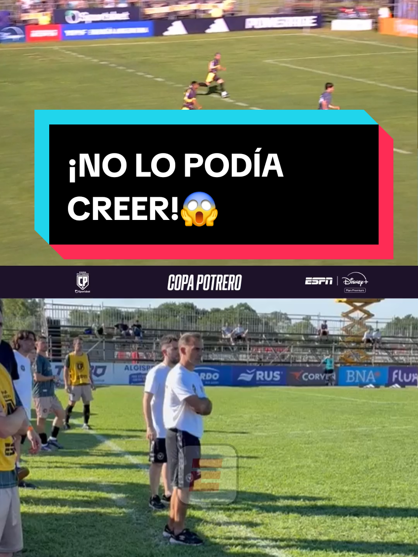 ¡NO LO PODÍA CREER!😱 Era el empate de #LaJaula y #Latorre terminó agarrándose la cabeza ▶️ Mirá la #CopaPotrero en el Plan Premium de #DisneyPlus. #TikTokDeportes 