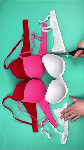 I Turned Old Bras into 3 Useful New Items | Clever Recycling Ideas #recyclingideas #diyreuse #upcycledcrafts #foryou #fyp 