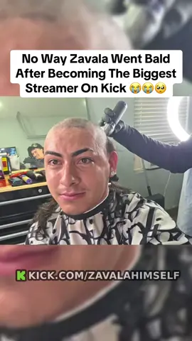 No Way Zavala Went Bald After Becoming The Biggest Streamer On Kick 😭😭🥺 #zavala #bald #fypシ #viral #lindamujer