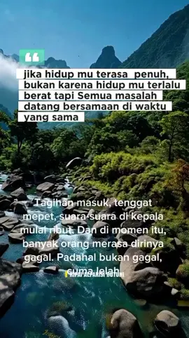 jika hidup mu terasa penuh, itu bukan Karena hidup mu terasa berat, tapi karena semuah masalah datang dalam waktu yang bersamaan  #rifaialfarisibutuni  #mylittlecahaya #tigajiwa #penyelesaianhutang  #mikromistis 