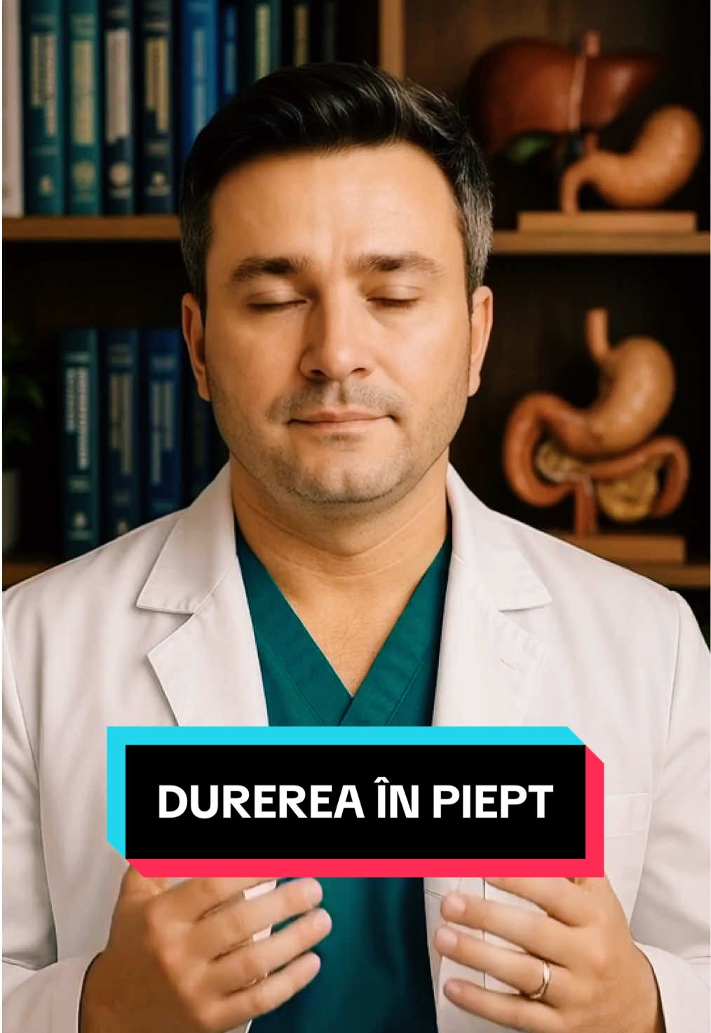 Cele mai frecvente cauze ale durerilor în piept — explicate simplu în 60 de secunde. Ce e benign și ce poate fi un semnal de alarmă? Scrie PIEPT pentru partea a doua și urmărește-mă pentru explicații medicale clare! #dureriinpiept #medicina #sanatate #simptome #urgenta 