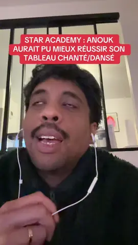 Anouk aurait dû davantage articuler. #StarAcademy #StarAc 