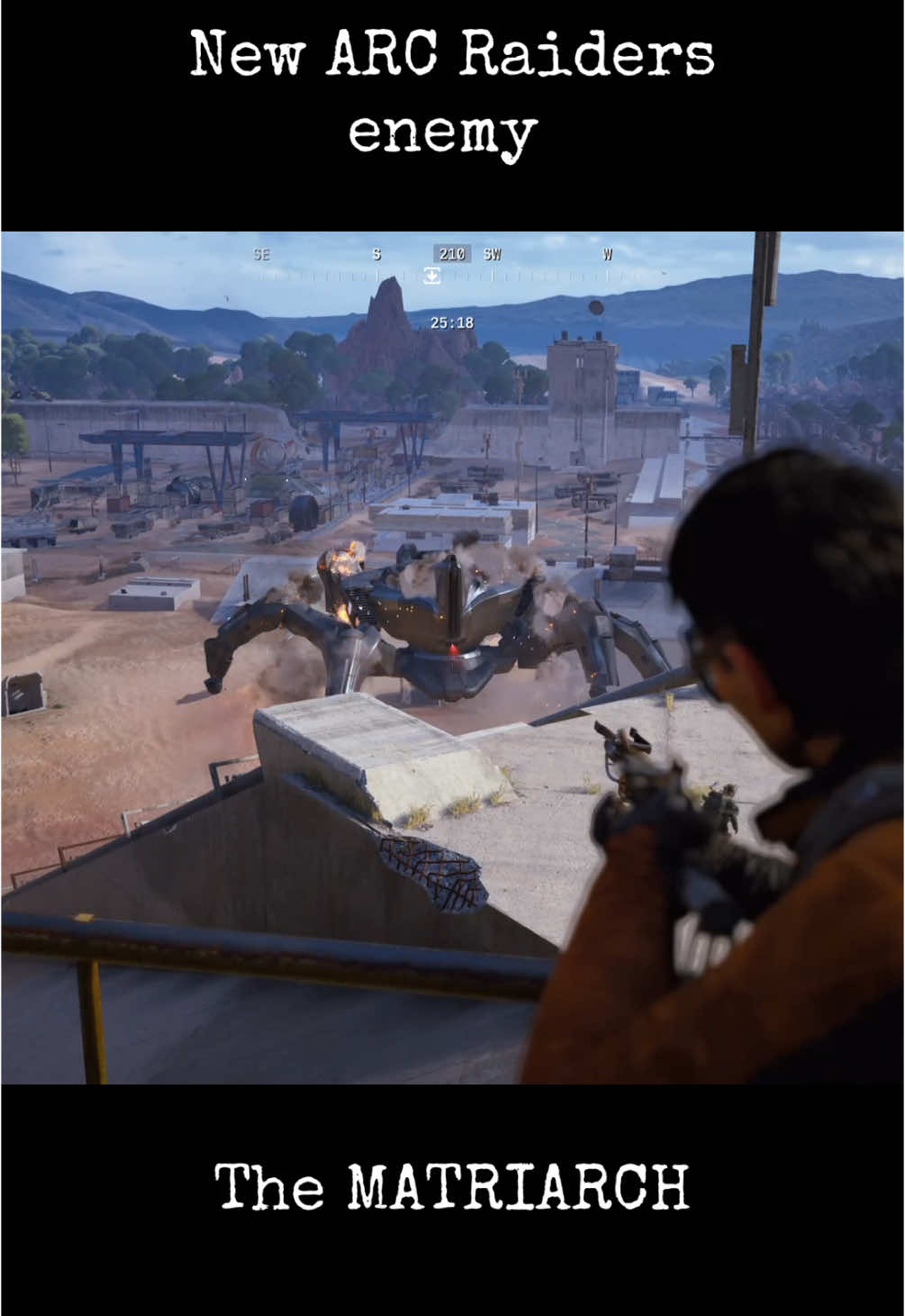 New #arcraiders enemy the #matriarch #arcraider #ferro #arcraidersgameplay 