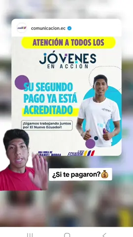 Ya se terminaron de hacer todos los pagos para los Jóvenes en Acción 2025  #jovenesenaccion 