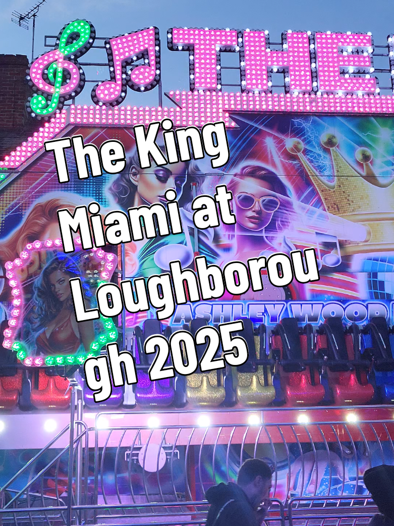 The King Miami at Loughborough 2025.  #miamiride #loughborough #streetfair #fyi #foryou 