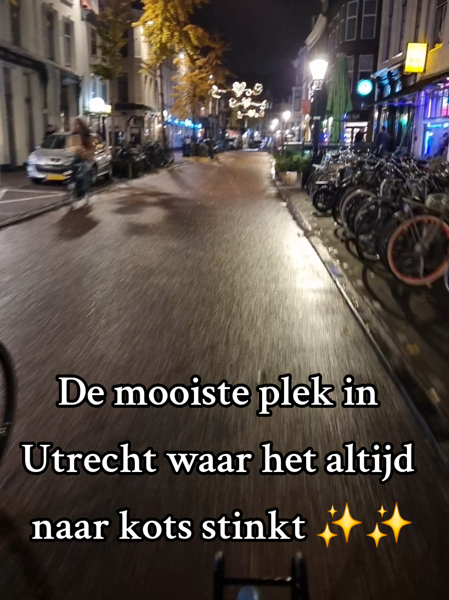 Ik ga elke keer over mijn nek als ik hier fiets. #utrecht #foryou #030 #student 