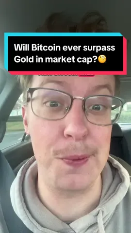 Michael Saylor believes Bitcoin will surpass Gold in market capitalization by 2035!!📈 Do you think this is possible? #bitcoin #btc #gold #investing #crypto 
