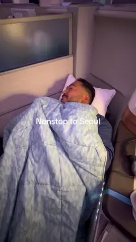 Woke up with my head in the clouds on my first nonstop flight from Seattle to Seoul with @Hawaiian Airlines From priority check-in to relaxing in the lounge (thanks to @atmosrewards ), this was the best flight experience I ever had from start to touchdown. It was my first time in fully lie-flat seats and I knew the food was going to be delicious coming from Chefs Wade & Michelle Ueoka.  I felt the aloha flying all the way from Seattle to Seoul and really didn’t want the flight to end. Mahalo, Hawaiian Airlines, for getting me to Korea rested and ready to explore (and eat!) @Alaska Airlines  #AlaskaAirAmbassador #AlaskaAirlines #AlaskaAir #HawaiianAirlines #HawaiianAir