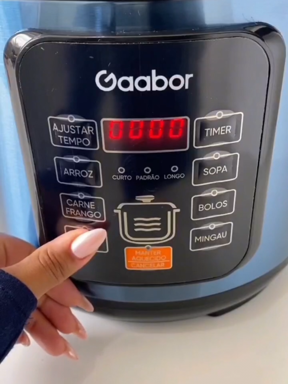 Panela de Pressão Elétrica 6L Gaabor Multifuncional 1000W 8 Funções #paneladepressao #paneladepressaoeletrica #feijaonapaneladepressaoeletrica #paneladepressaogaabor #paneladepressao6litros 