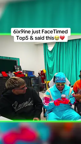 6ix9ine just FaceTimed Top5 & said this😭💔 #n3on #adinross #n3onclips #6ix9ine 