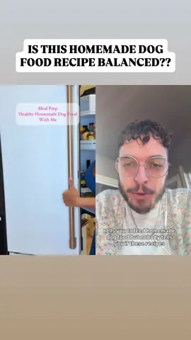 No hate AT ALL too this pet parent (christine.elizabeth on IG), they clearly love their dog very much ❤️ Click the link in our bio for a free recipe that you can use to start making homemade dog food today! 🐾