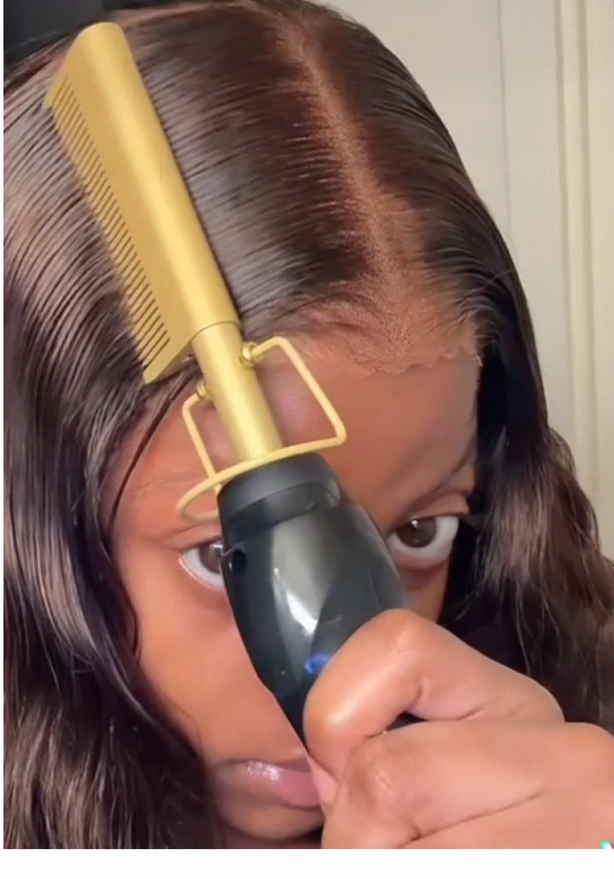 I love it🍂🤎 @Megalookhair @Megalookhair shop #megalookhair #megalookwigs #136gluelesswigs #lacefront #wig 