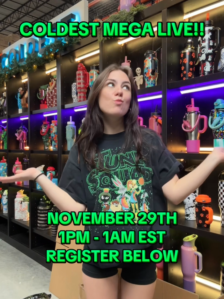 WE GOT WHAT YOU'RE LOOKING FOR!!! #megalivestream #streaming #coldest #tumblersoftiktok #fyp 