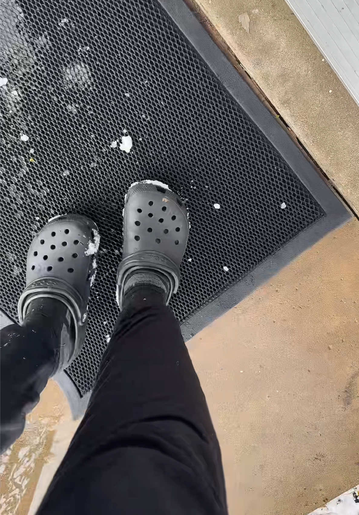 Muddy mat is replacing all my cute doormats #muddymat #doormats 