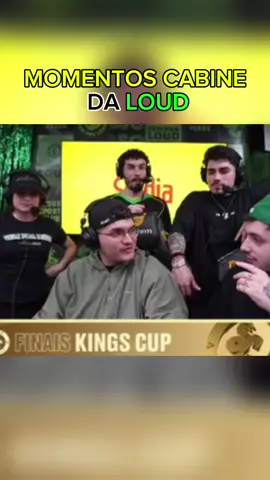 Momentos cabine da loud #cabinedaloud #loud_coringa #kingsleague #caiox #loud 