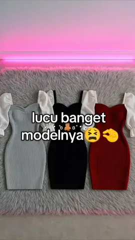 cocok juga buat kondangan guys😍 #dresskondangan #dresslucu #minidress #trend 
