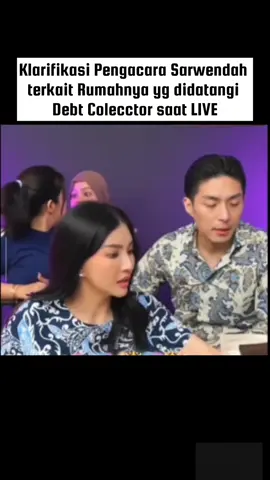Klarifikasi Pengacara Sarwendah terkait Rumahnya yg didatangi Debt Colecctor saat LIVE #fyp #sarwendah #sargio 