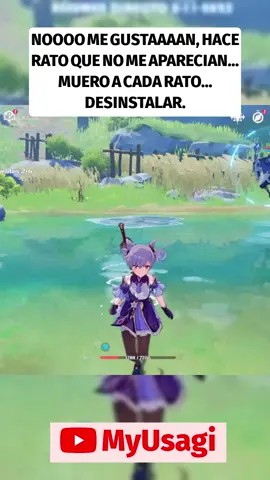 En este clip, MyUsagi se enfrenta a uno de los monstruos más pesados en Genshin y no puede evitarlo. ¡No te pierdas su reacción!#Genshin #Gaming #MyUsagi #Reacciones #Monstruos