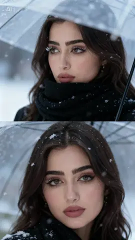 ترند الثلج ❄️⛄️ @Model Remas  #foryou #trend #ترند_الثلج #CapCut #لاتحسبين_الشتاء_والبرد_يطفي_اللهب 