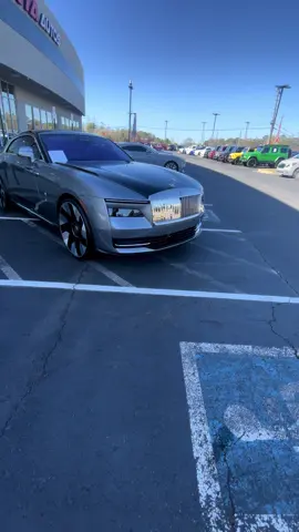 Rolls Royce spectre on 26s🔥 #rollsroyce #cars #carsoftiktok 