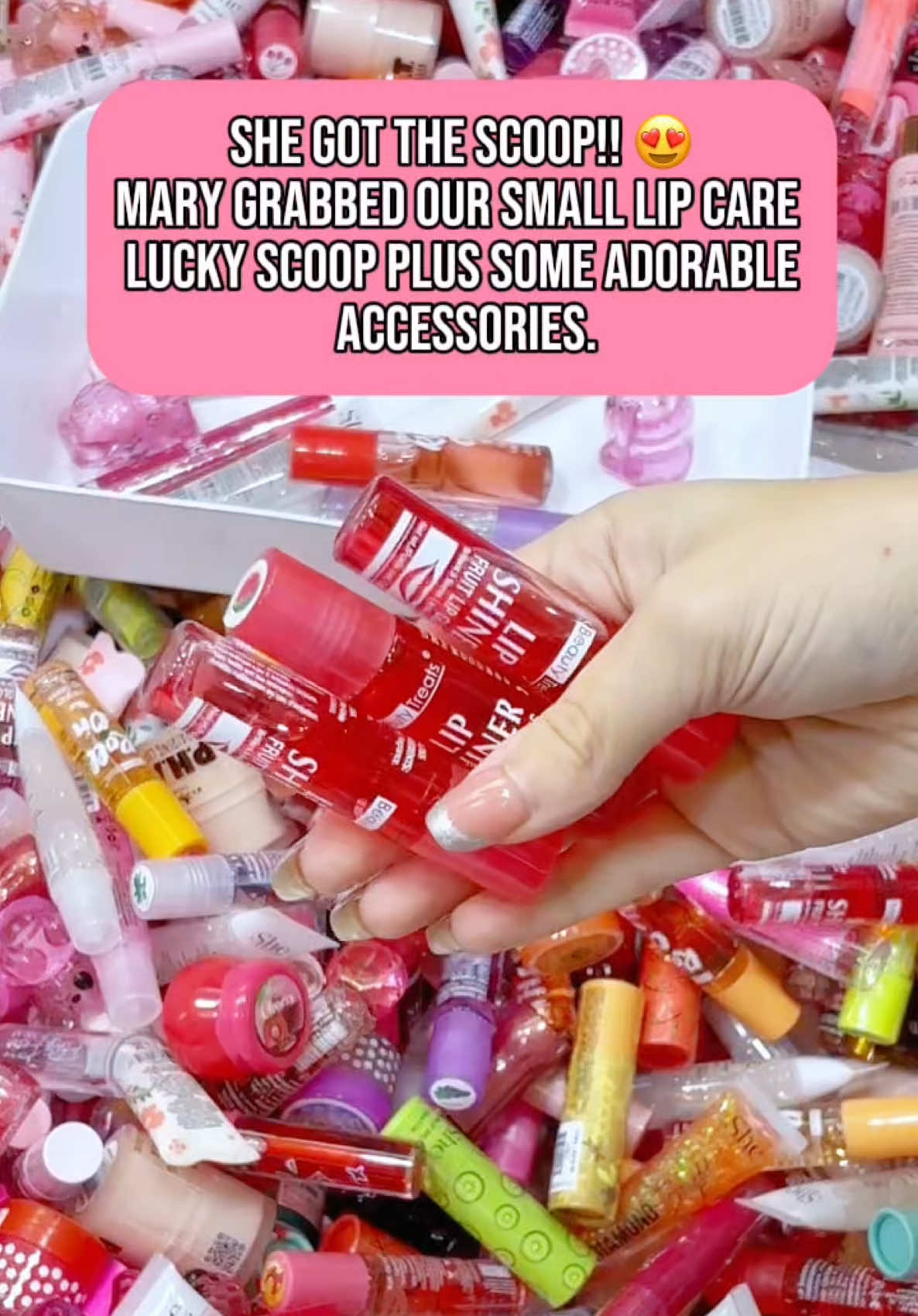 Thank you so much Mary!! 🥹🫶 Packing your small Lip Care Scoop and accessories made my day. 