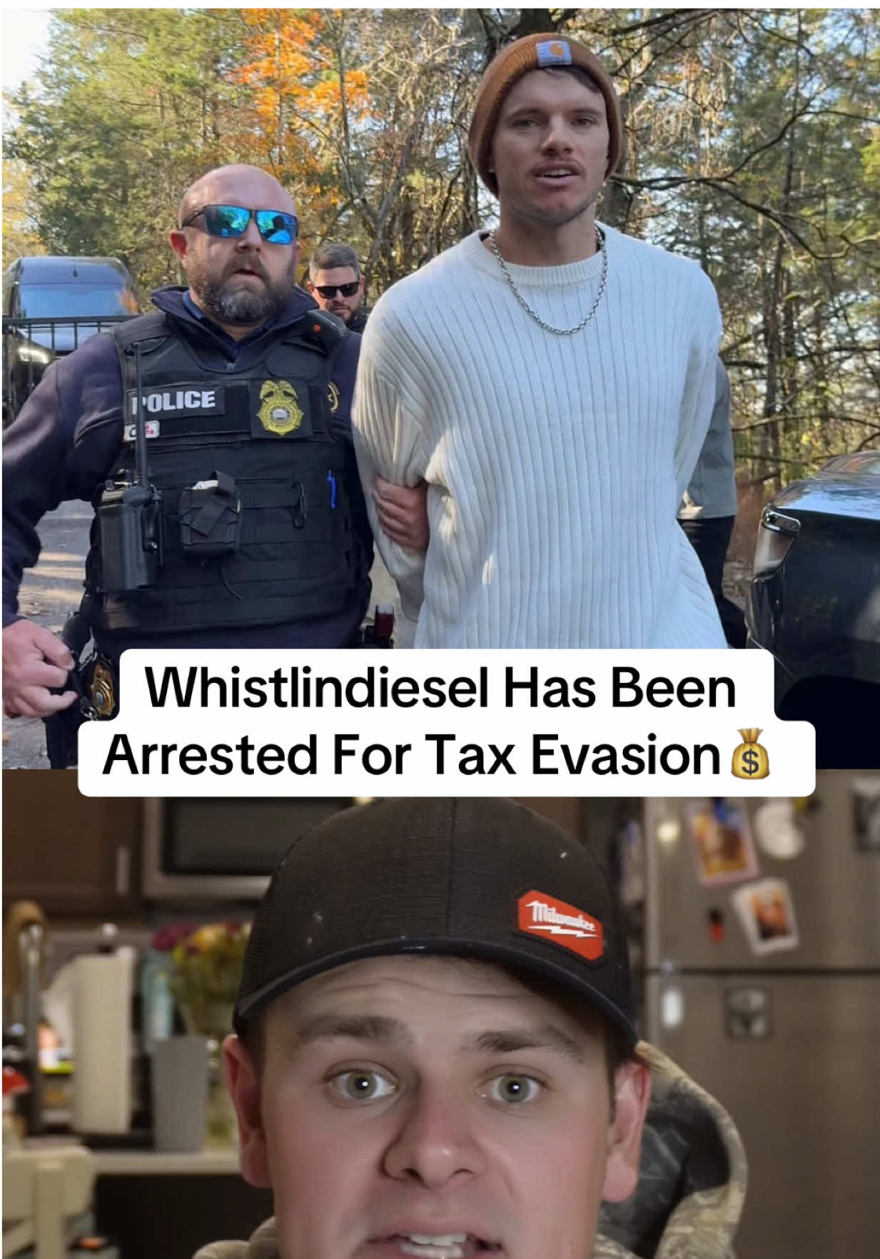 Whistlindiesel arrested for tax evasion😳 #truckbuild #projecttruck #truckparts #truckmods #dieseltruck 
